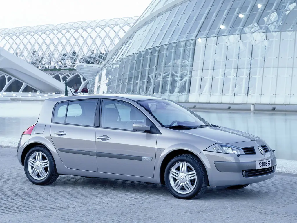 Renault Megane (BM) 2 поколение, хэтчбек 5 дв. (09.2002 - 09.2006)